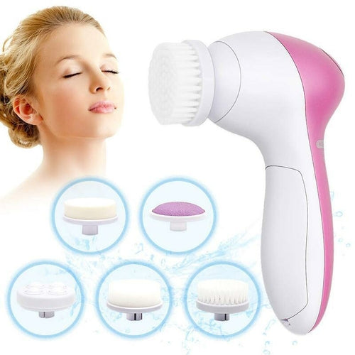 5-in-1 Deep Cleansing Facial Brush Set